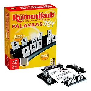 Jogo Rummikub Joy Palavras - 4684 - Grow
