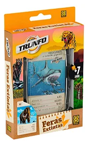 Super Trunfo Feras Extintas - 4556 - Grow