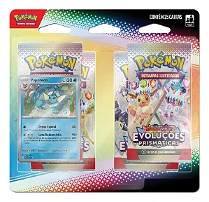 Cartas Pokémon Tcg Evolução Prismática - Vaporeon - 35275 Copag