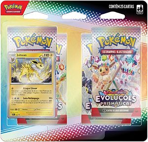 Cartas Pokémon Tcg Evolução Prismática - Jolteon - 35275 Copag