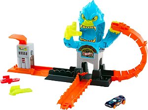 Pista Hot Wheels City Oficina Gorila -  JHL92 - Mattel