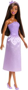 Boneca Barbie Donzelas Vestido Roxo - JDM67 - Mattel