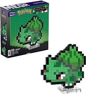 Méga Pokémon Jogo De Construção Bulbasaur Pixel HTH75 Mattel