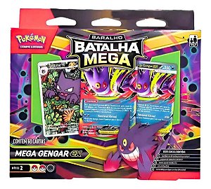 Pokémon Baralho Batalha Mega Gengar Ex 60 Cartas 35865 - Copag