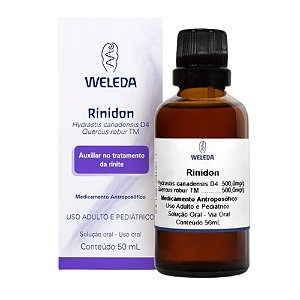 Rinidon Solução Oral em Gotas com 50ml Weleda
