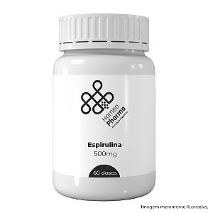 Espirulina 500mg 60 doses Homeopharma