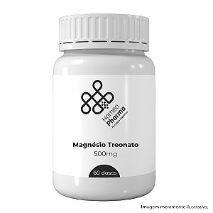 Magnésio Treonato 500mg 60 doses Homeopharma