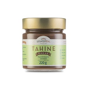 Tahine de Cacau Vegano Sesamo Real 220g