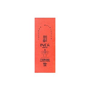 Incenso 7 Ervas com 9 Varetas - Inca Aromas