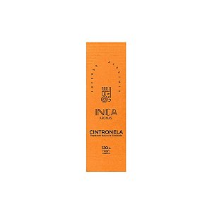 Incenso Citronela 4 Varetas -  Inca Aromas