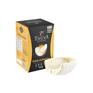 Ovo de Páscoa Vegano Sem Glúten Chocolate Branco Trufado de Amendoas 340g - Tnuva