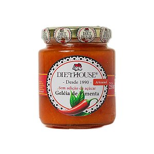 Doce Diet Geleia Vegana de Pimenta Sem Açúcar - Diet House