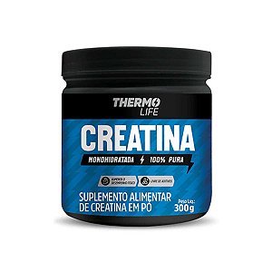 Creatina Monohidratada 300g 100% Pura Thermo Life