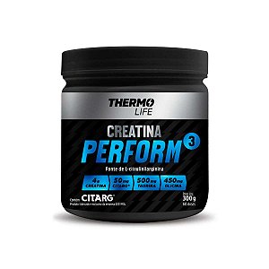 Creatina Perform3 300g Thermo Life Citarg + Taurina + Glicina