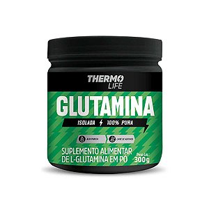 Glutamina 300g 100% Pura Importada Thermo Life