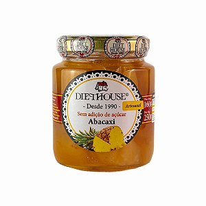 Doce Diet Vegano de Abacaxi em Calda Sem Açúcar - Diet House