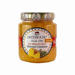 Doce Diet Vegano de Abacaxi Cremoso Sem Açúcar - Diet House