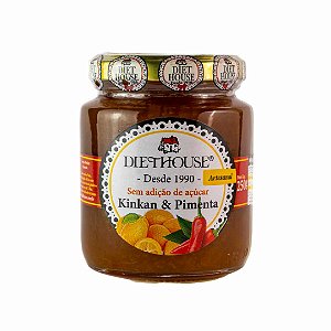 Doce Diet Vegano de Laranja Kinkan com Pimenta Sem Açúcar - Diet House