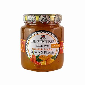 Doce Diet Vegano de Laranja com Pimenta Sem Açúcar - Diet House
