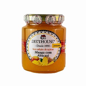 Doce Diet Vegano de Manga com Abacaxi Sem Açúcar - Diet House