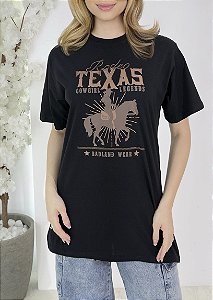 MAX T-SHIRT UNISSEX TEXAS- PRETO