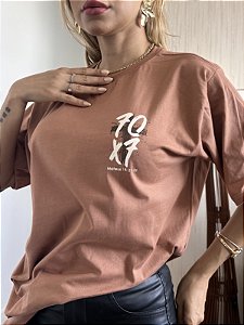 MAX TSHIRT UNISSEX MENEGOTTI 70X7 - CANELA