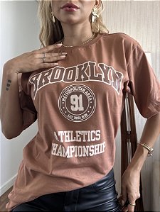 MAX TSHIRT UNISSEX MENEGOTTI BROOKLYN - CANELA