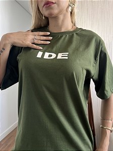 MAX TSHIRT UNISSEX MENEGOTTI IDE POR TODO MUNDO - VERDE MILITAR