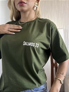 MAX TSHIRT UNISSEX MENEGOTTI SALMOS 23 - VERDE