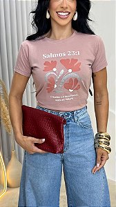 TSHIRT SALMOS 23:1 - NUDE