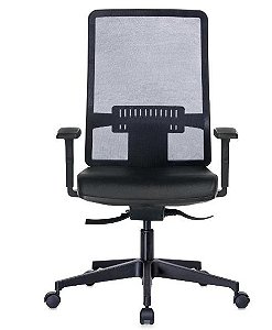 Cadeira Escritório Passion Manager Syncron Braço Regulável RH159 Rhodes