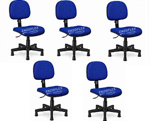 Cadeira para Costureira Nr17 cor Azul