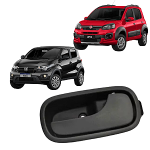 Macaneta Interna Porta Lado Direito Fiat Fiorino Novo Uno Way Vivace Mobi Ref. 100185743