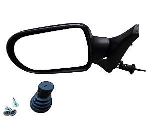 Retrovisor Uno Economy 2 Portas 2008 A 2011 Com Controle Ld Ref  RU612 Carol Car