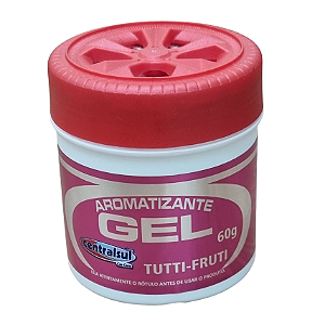 Aromatizante Gel Pote 60g - Tutti Frutti Centralsul  Ref.0000060