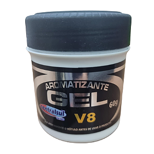 Aromatizante Gel V8 Pote 60g - Centralsul  Ref.0003522