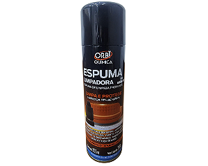 Aditivo Espuma Limpadora Limpa Estofados 300ml 209g Orbi Química  Linha White Lub Ref: 9123