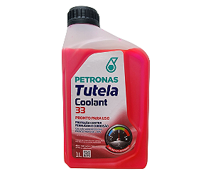 Aditivo Para Radiador Petronas Tutela Coolant 33 Original Pronto Pra Uso 1l Ref: 81124E16BR