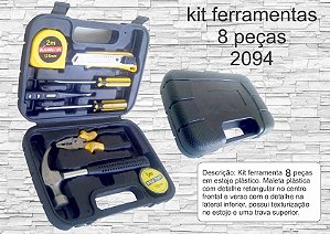 Kit Ferramentas 8 peças