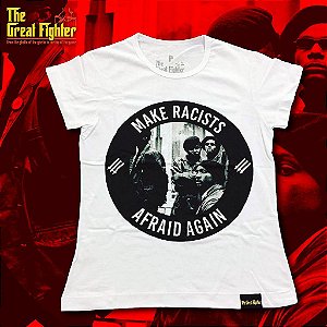 Camiseta Make Racists Afraid Again - BabyLook