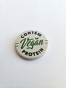 Botton Contém Vegan Protein
