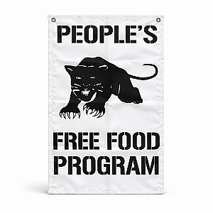 Bandeira Panteras Negras – People's Free Food Program