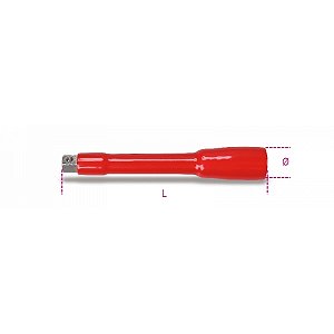 910MQ/21 - EXTENSAO QUADRA DE 3/8 ISOLADO 1.000V (910MQ/21)