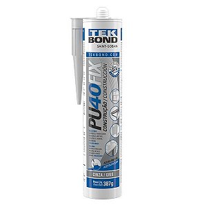 Selante PU40FIX Cinza 387g Tekbond