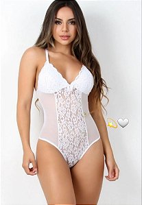 Body lingerie branco