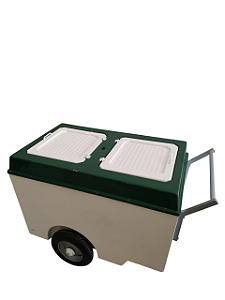 Carrinho térmico para água de coco