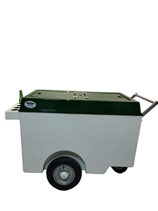 Carrinho térmico com porta longnek