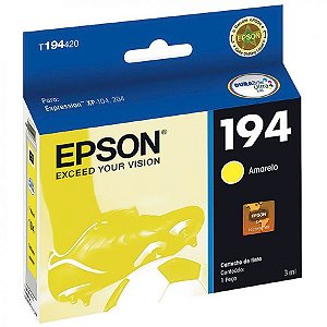 CARTUCHO Nº 194 AMARELO P/ XP204 R.T194420 - EPSON