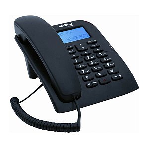 TELEFONE COM FIO IDENTIFICADOR DE CHAMADAS PRETO R.TC 60 ID