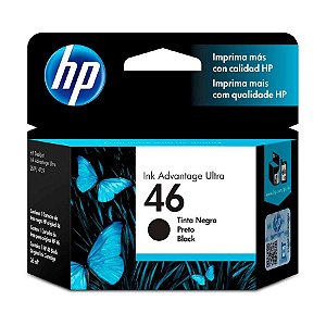 CARTUCHO HP 46 PRETO 26ML R.CZ637 - HP